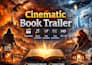 create cinematic book trailer, book promo video, teaser